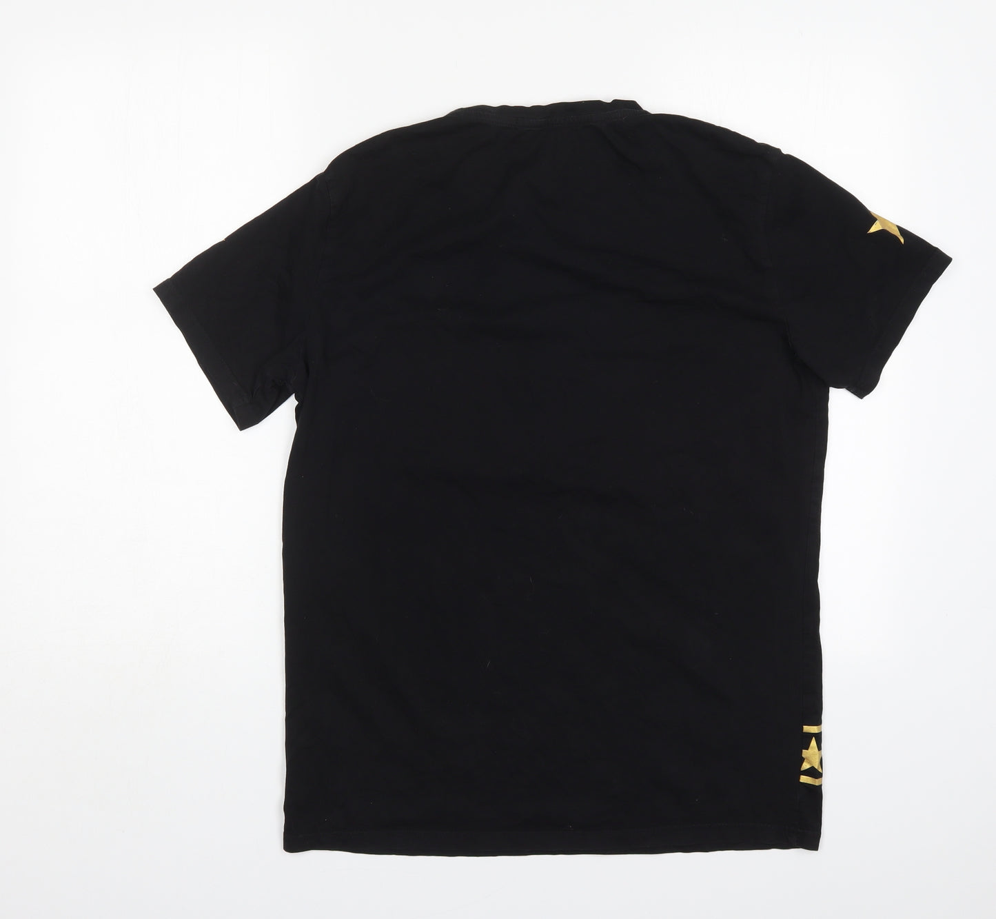 David & Cooper Mens Multicoloured  Cotton  T-Shirt Size XL Round Neck