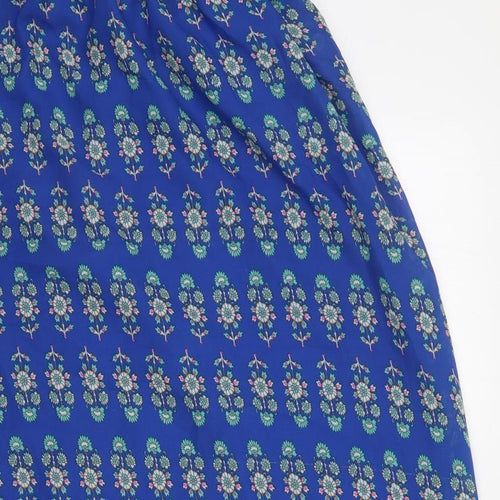 Atmosphere Womens Multicoloured Paisley Polyester A-Line  Size 8  Off the Shoulder