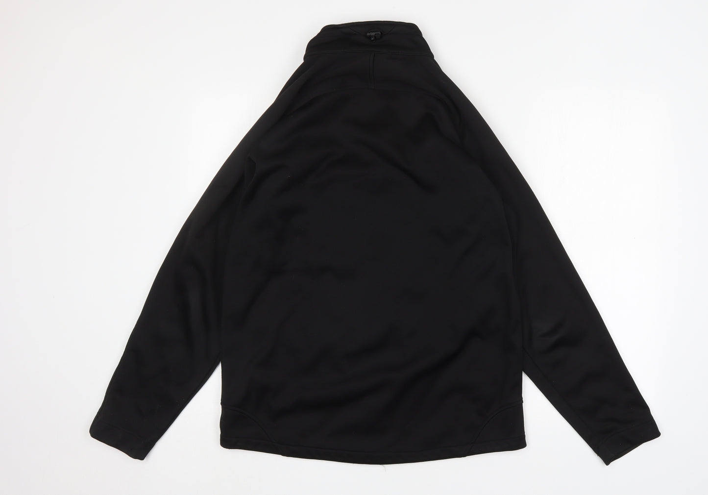 Outdoor Essentials Mens Black  Polyester Pullover Sweatshirt Size M
