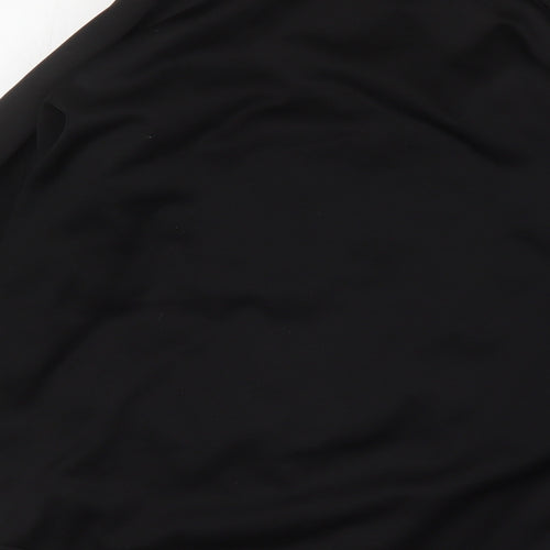 Outdoor Essentials Mens Black  Polyester Pullover Sweatshirt Size M