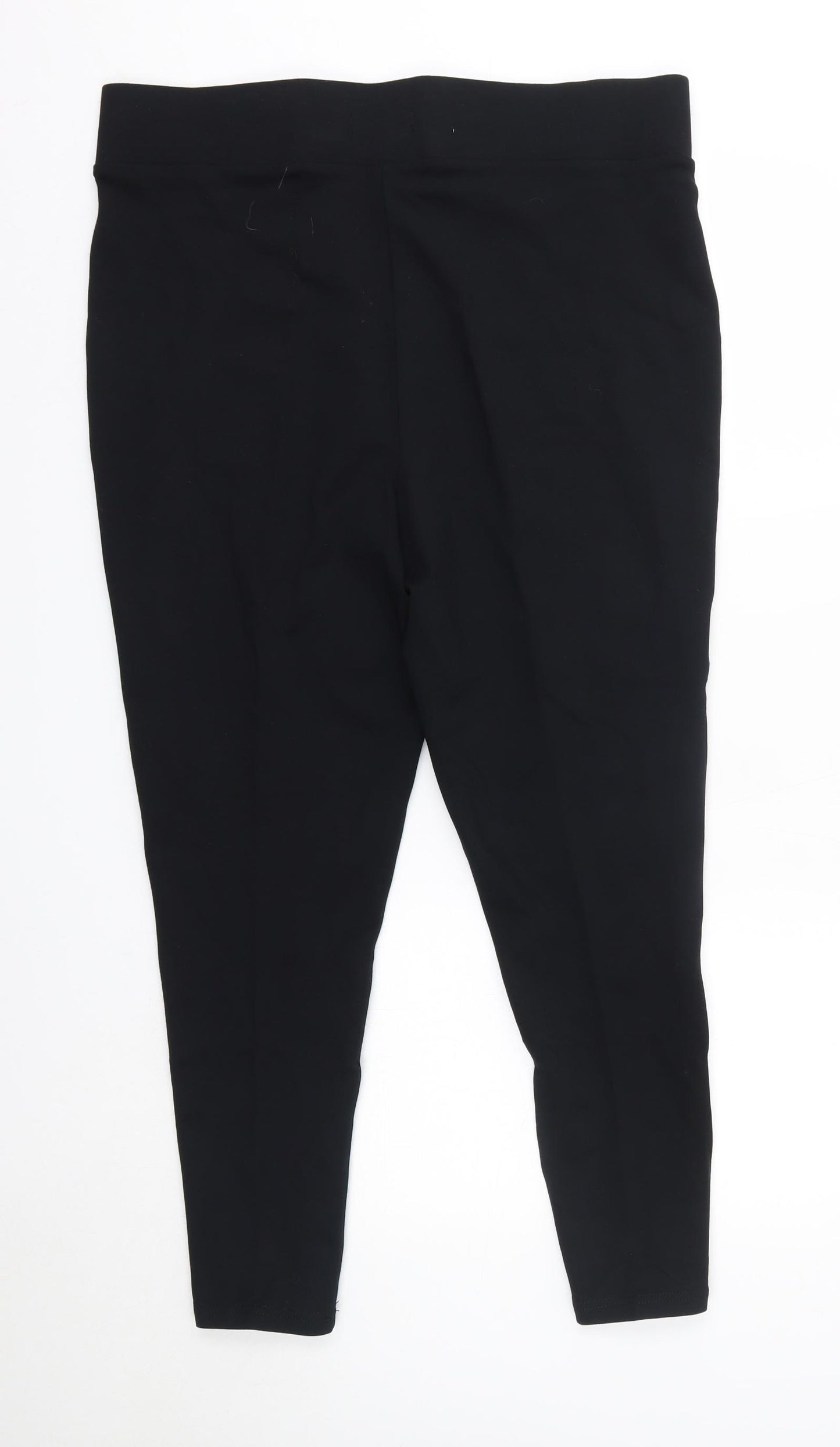 M&S Womens Black  Viscose Jegging Leggings Size 18 L26 in