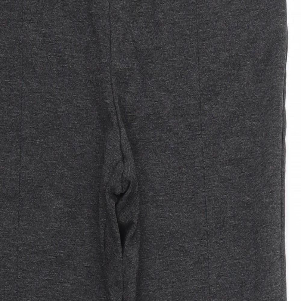 M&S Womens Grey  Viscose Jegging Leggings Size 16 L26 in