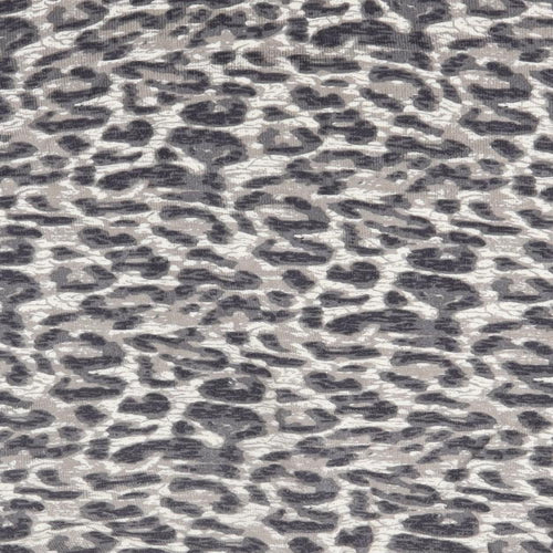BM Womens Brown Round Neck Animal Print Viscose Pullover Jumper Size L