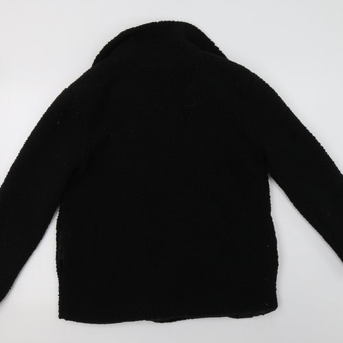 Preworn Womens Black   Jacket  Size M  Button