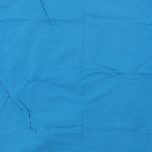 Fruit of the Loom Boys Blue  Cotton Basic T-Shirt Size 12-13 Years Crew Neck  - Gran Canaria