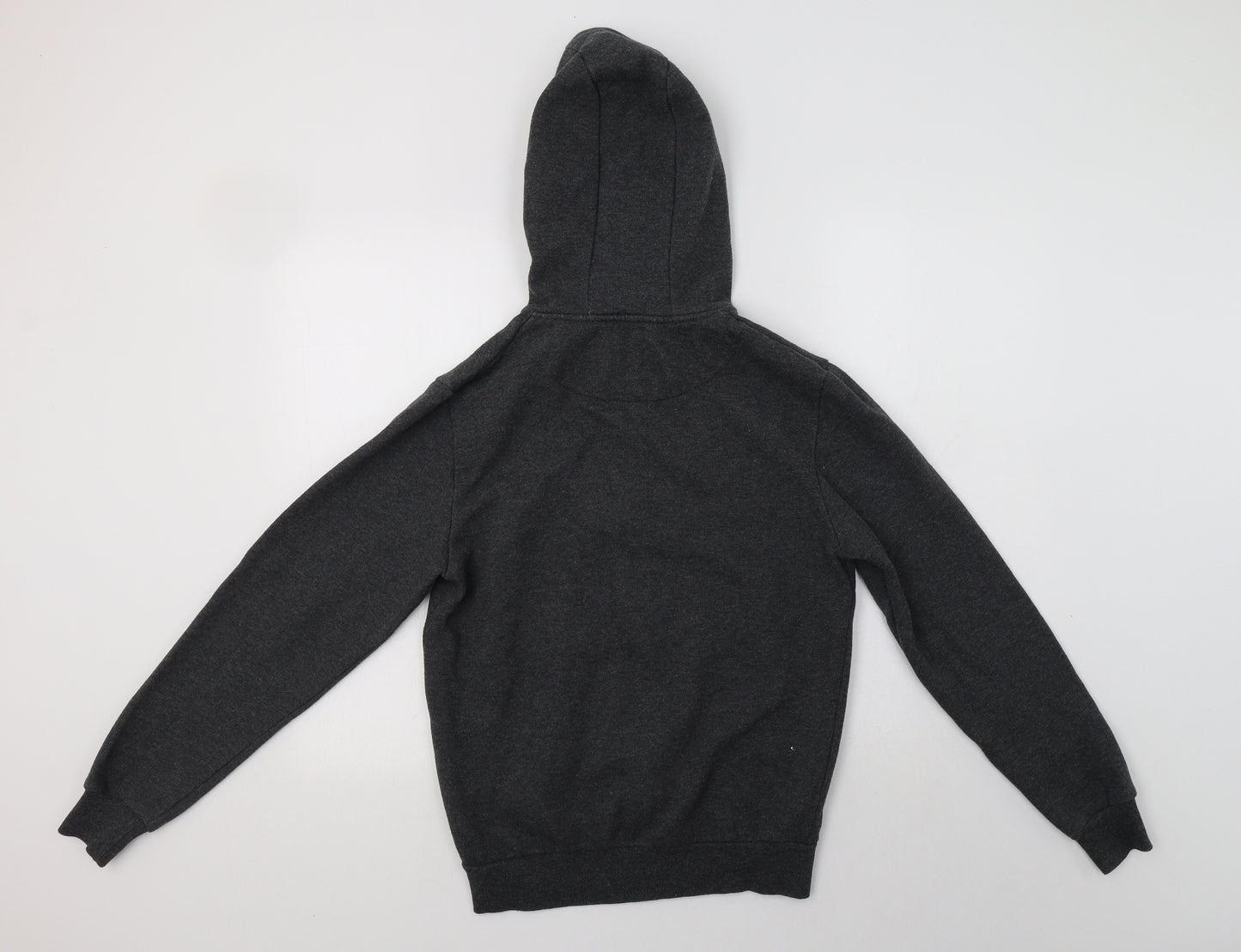 Primark Mens Grey  Cotton Full Zip Hoodie Size S