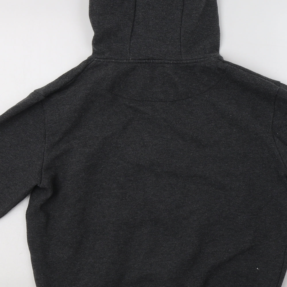 Primark Mens Grey  Cotton Full Zip Hoodie Size S