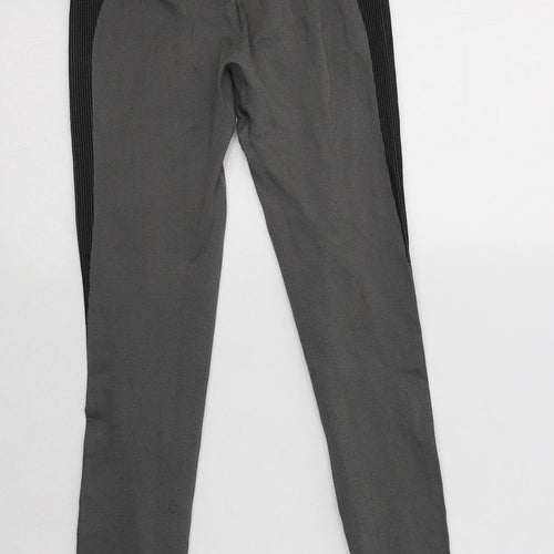 Soul & Courage Womens Grey  Nylon Compression Leggings Size S L26 in Regular