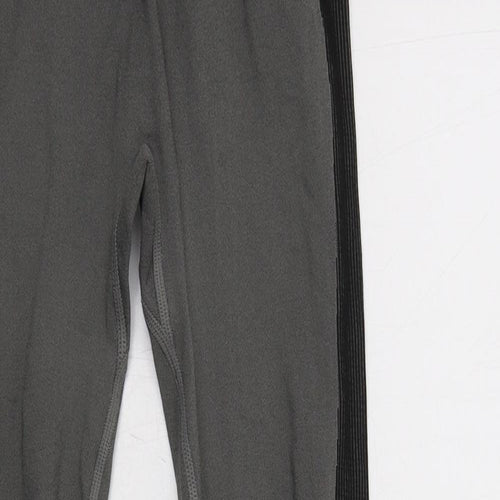 Soul & Courage Womens Grey  Nylon Compression Leggings Size S L26 in Regular