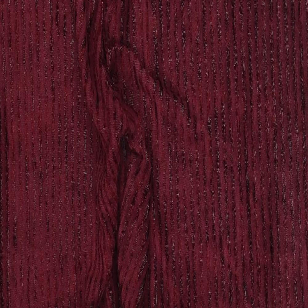 Kaleidoscope Womens Red  Viscose Trousers  Size 16 L28 in Regular