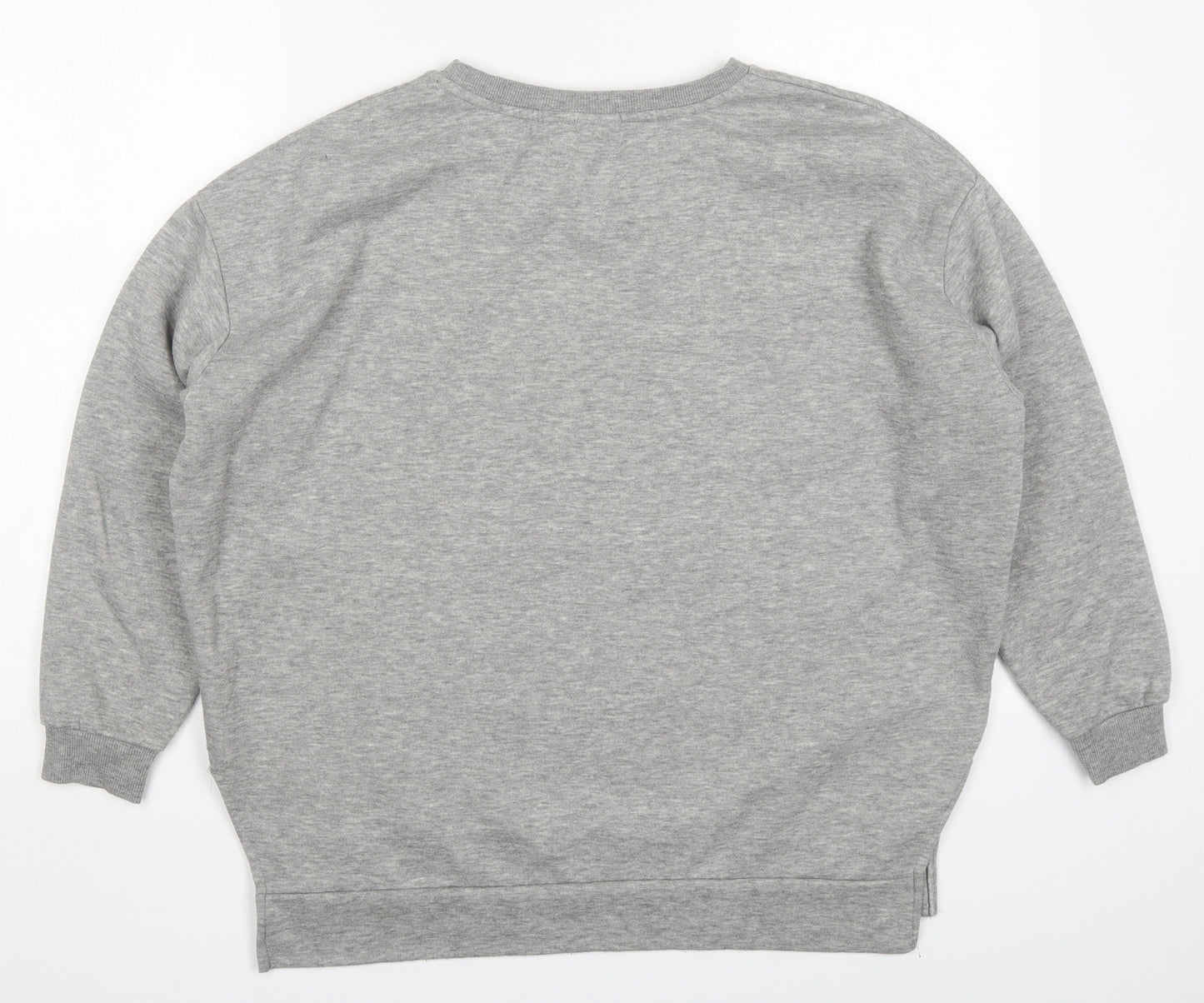 Primark Womens Grey  Polyester Pullover Sweatshirt Size 10  Pullover - Mickey Mouse
