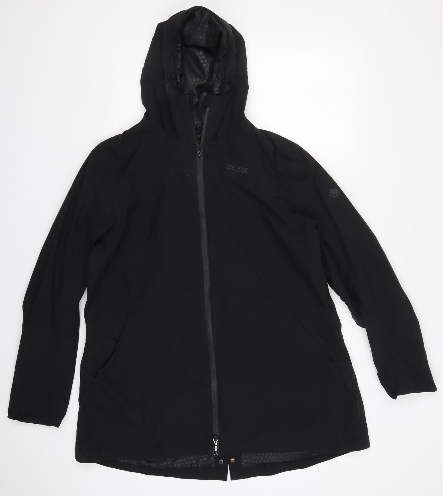Regatta Womens Black   Jacket Coat Size 20  Zip