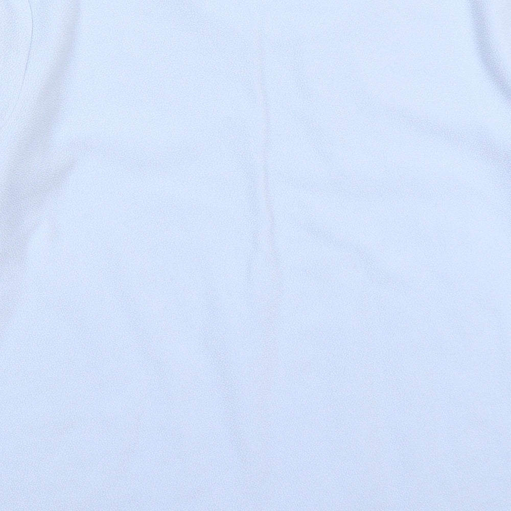 George Womens Blue Solid Polyester Top Pyjama Top Size 12