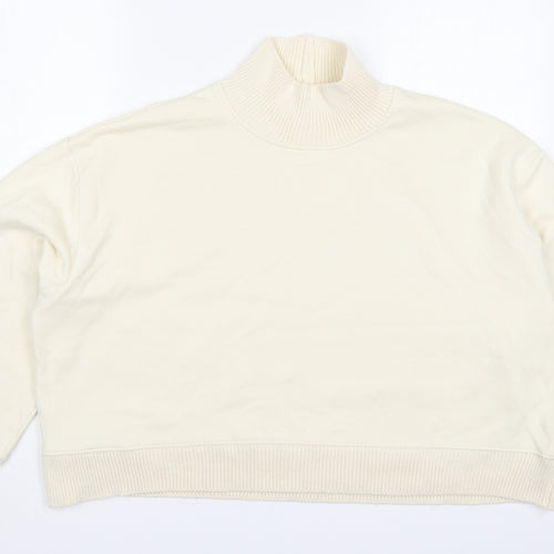 Primark Womens Beige  Cotton Pullover Sweatshirt Size 18  Pullover