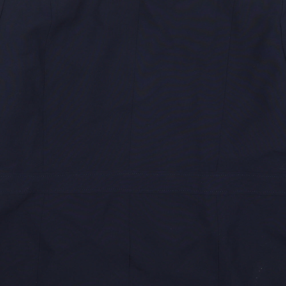 Wardrobe Womens Blue  Polyester Jacket Suit Jacket Size 20