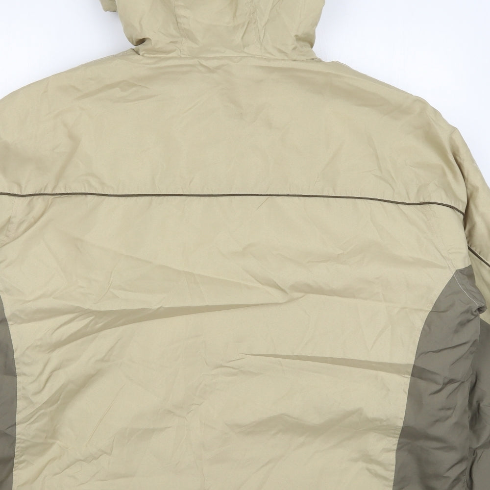 Weathersguard Mens Beige   Quilted Coat Size XL  Zip