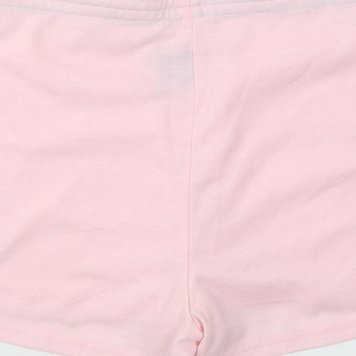 Xe Womens Pink  Polyester Sweat Shorts Size S  Regular