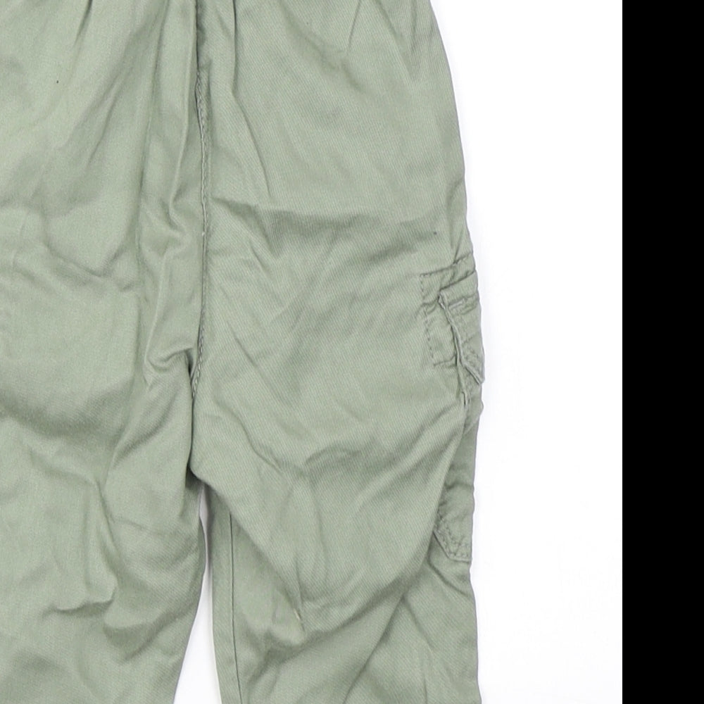 NEXT Girls Green  Lyocell Jogger Trousers Size 6-9 Months