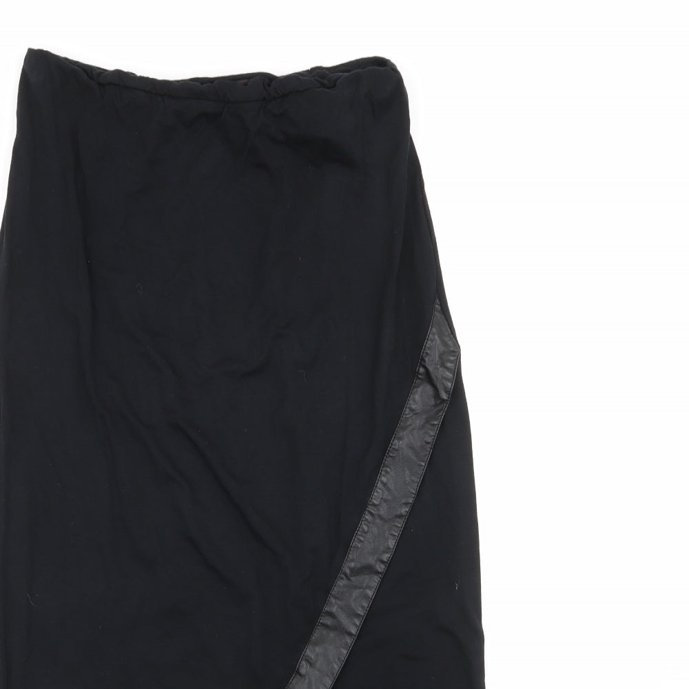 monigasio poniau Womens Black  Polyester Straight & Pencil Set Size 14