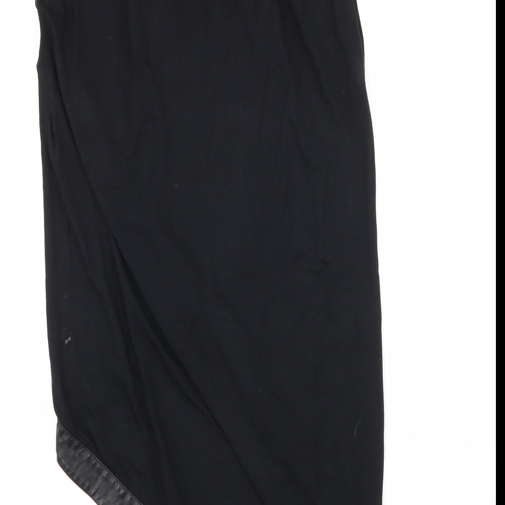 monigasio poniau Womens Black  Polyester Straight & Pencil Set Size 14