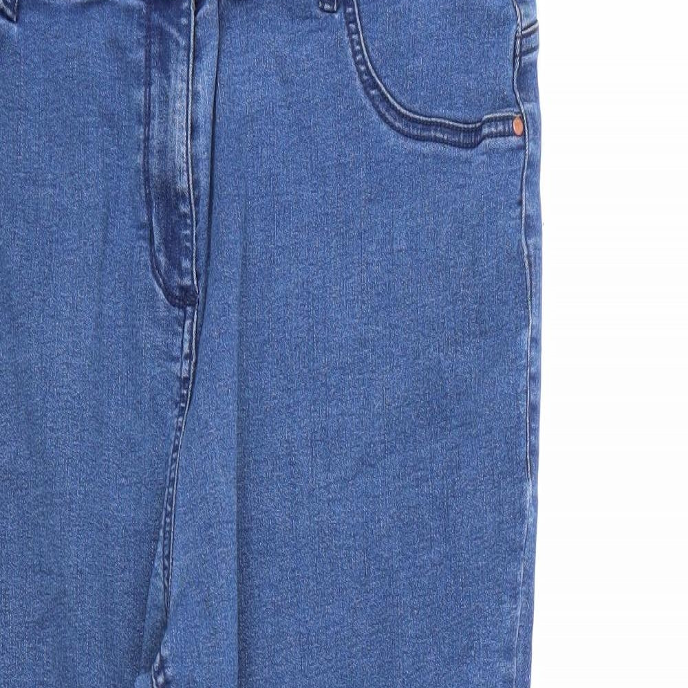 George Womens Blue  Cotton Jegging Jeans Size 22 L26 in Regular