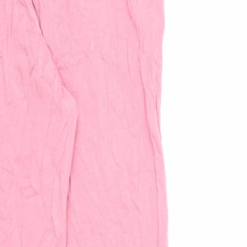 I SAW IT FIRST Womens Pink  Viscose  Pyjama Pants Size 8