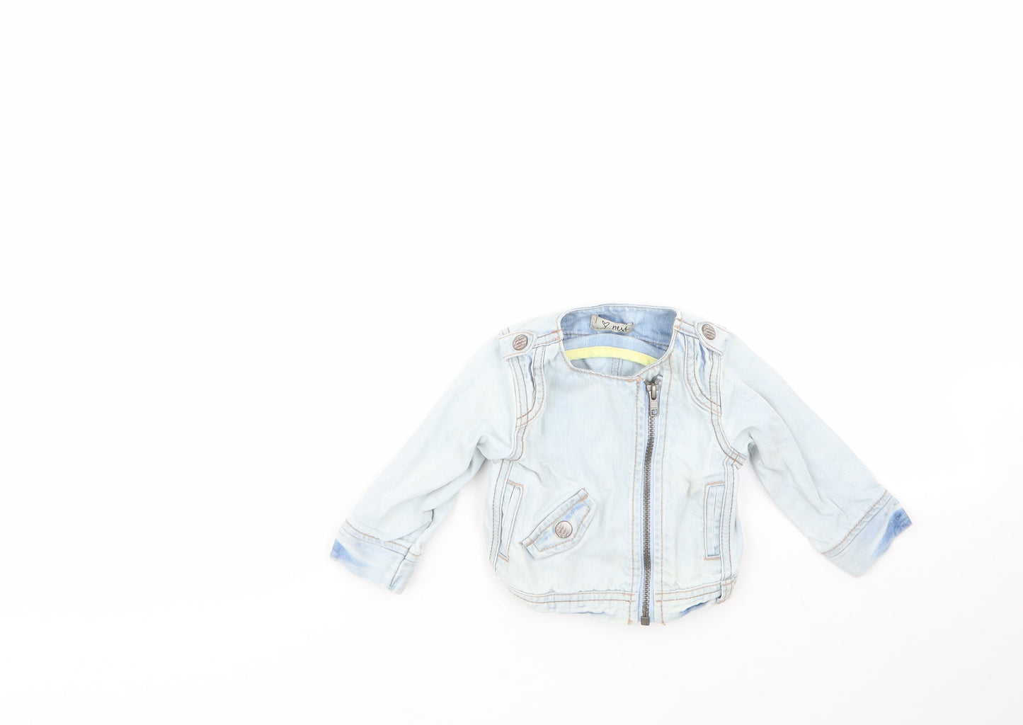 NEXT Baby Blue   Jacket Coat Size 6-9 Months
