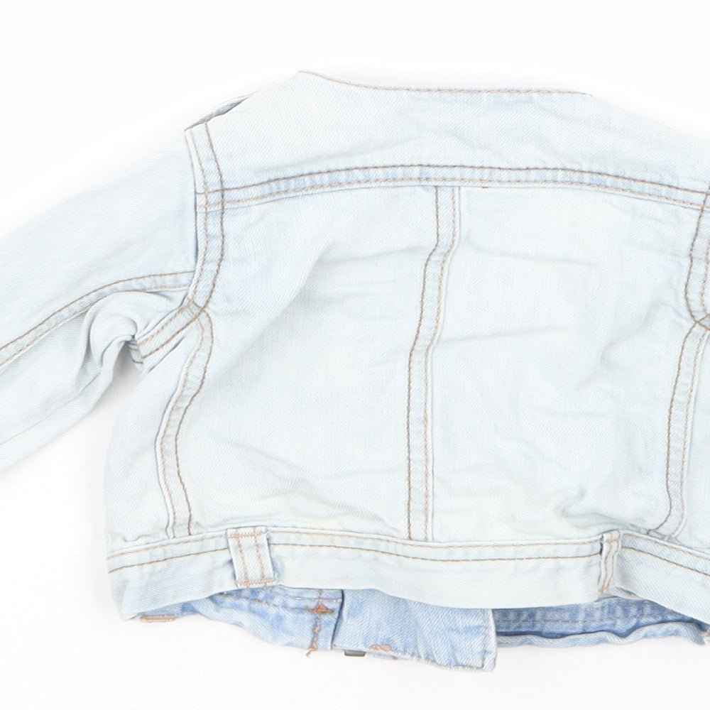 NEXT Baby Blue   Jacket Coat Size 6-9 Months