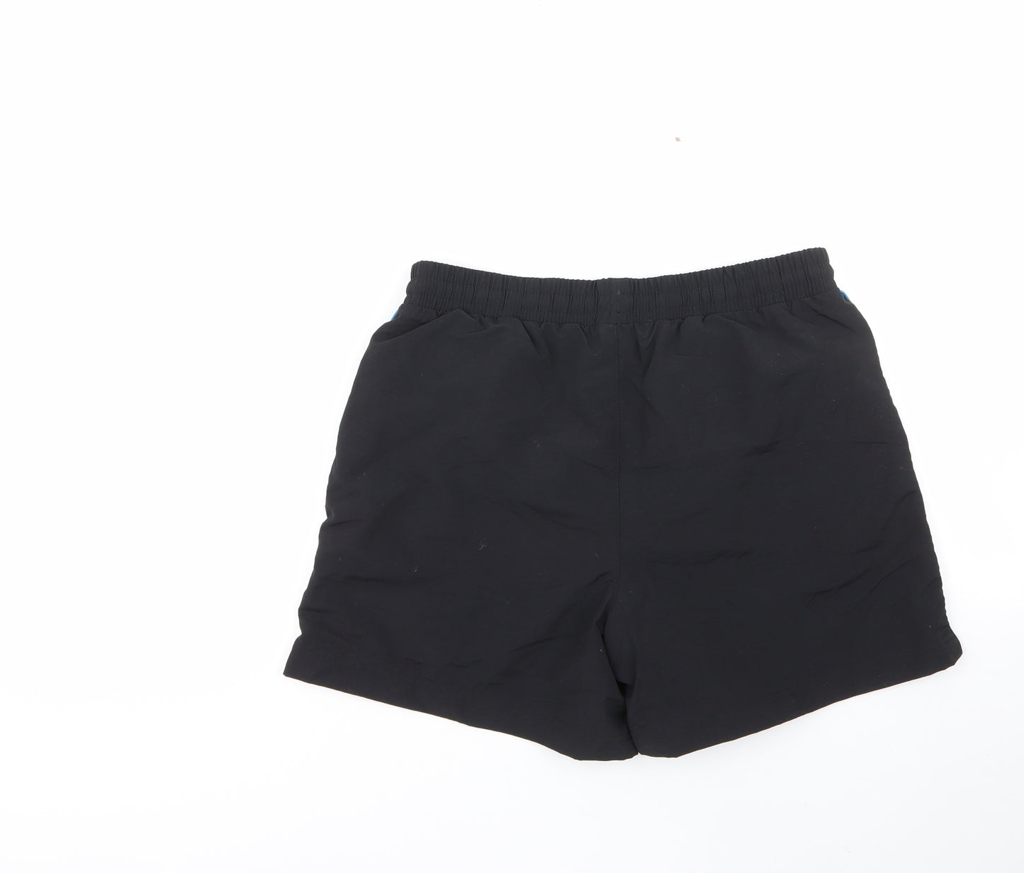 Slazenger Boys Black  100% Polyester Sweat Shorts Size 13 Years  Regular