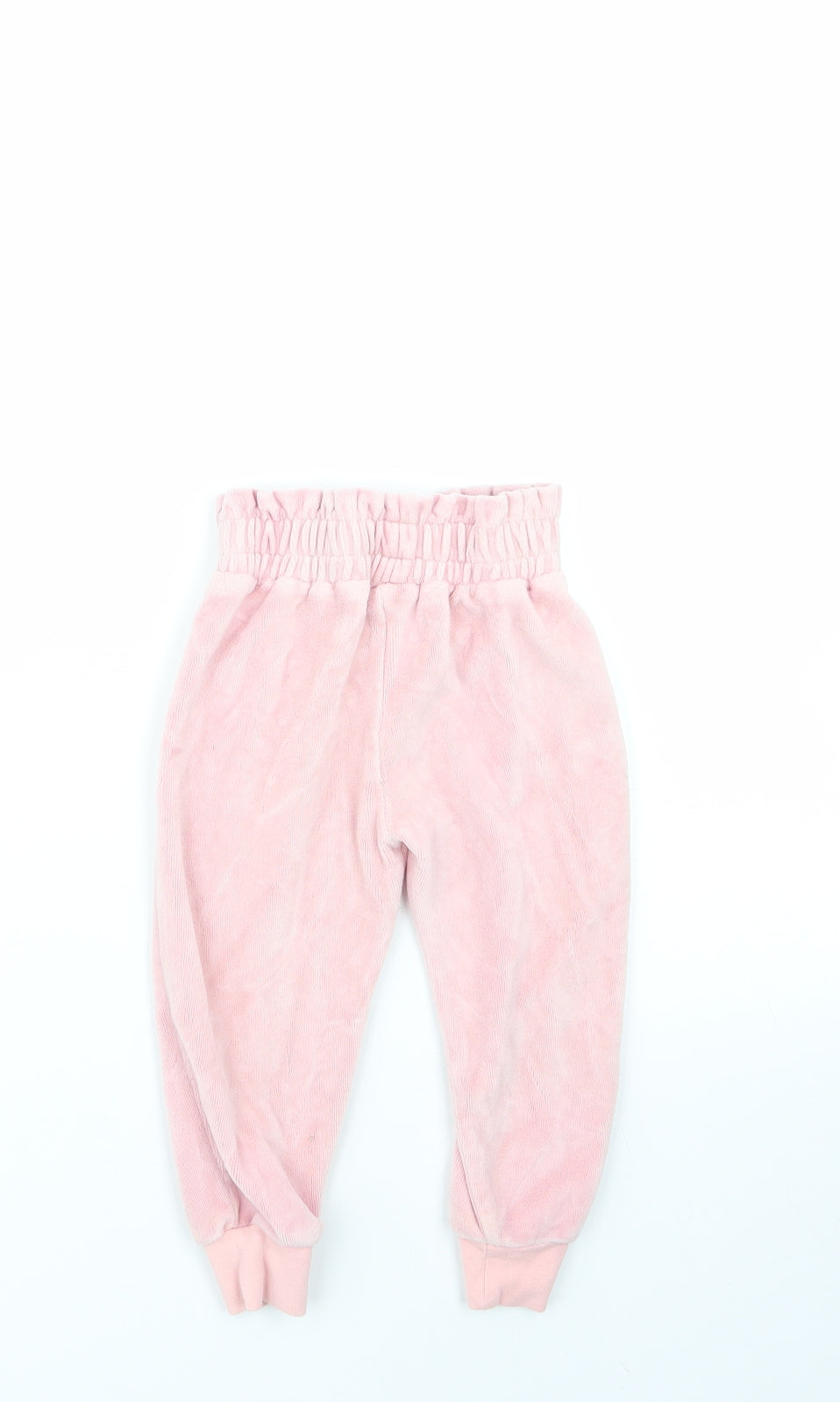 George Girls Pink  Cotton Chino Trousers Size 2-3 Years  Regular
