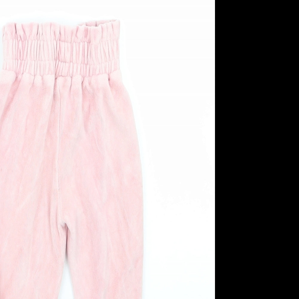 George Girls Pink  Cotton Chino Trousers Size 2-3 Years  Regular
