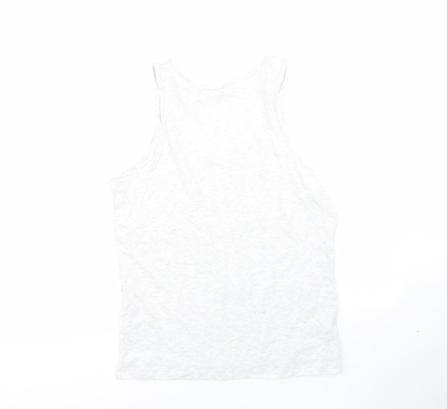 ASOS Mens Grey  Cotton  T-Shirt Size M Round Neck