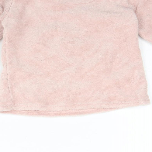 Dream big Girls Pink Solid Polyester Cami Pyjama Top Size 2 Years