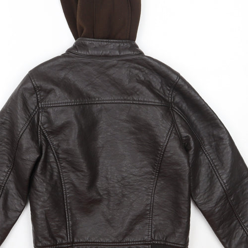 Urban Republic Girls Brown   Jacket Coat Size 7 Years  Zip