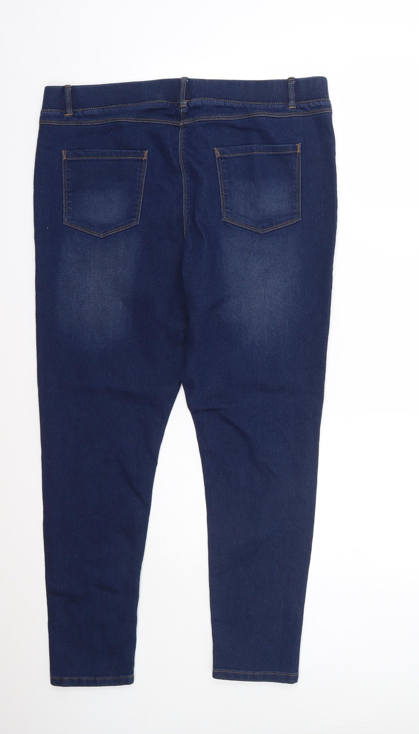 Simplybe Womens Blue  Cotton Jegging Jeans Size 18 L26 in Regular
