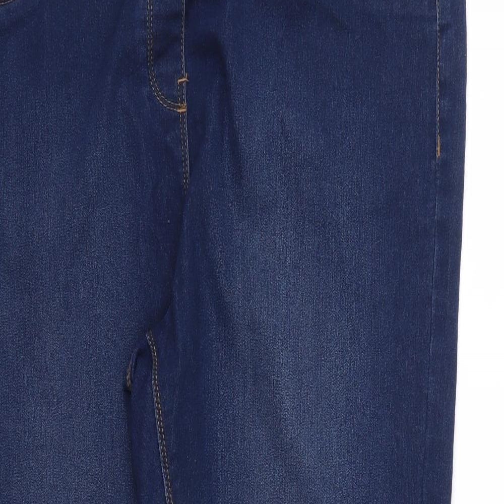 Simplybe Womens Blue  Cotton Jegging Jeans Size 18 L26 in Regular