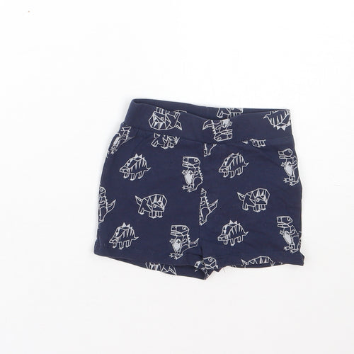 Bluezoo Baby Blue  Cotton Cami Sleep Shorts Size 12-18 Months   - Dinosaur