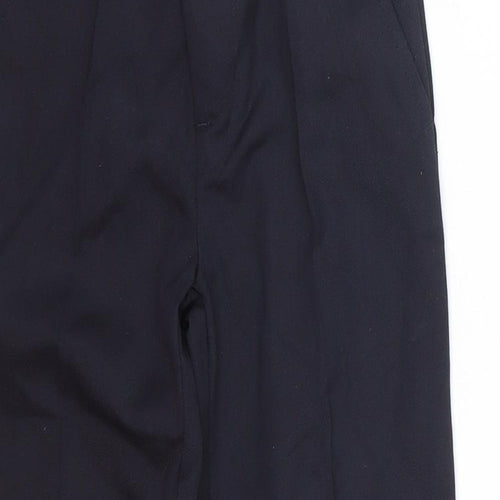 Lily & dan Boys Blue  Polyester Dress Pants Trousers Size 6-7 Years  Regular  - School uniform