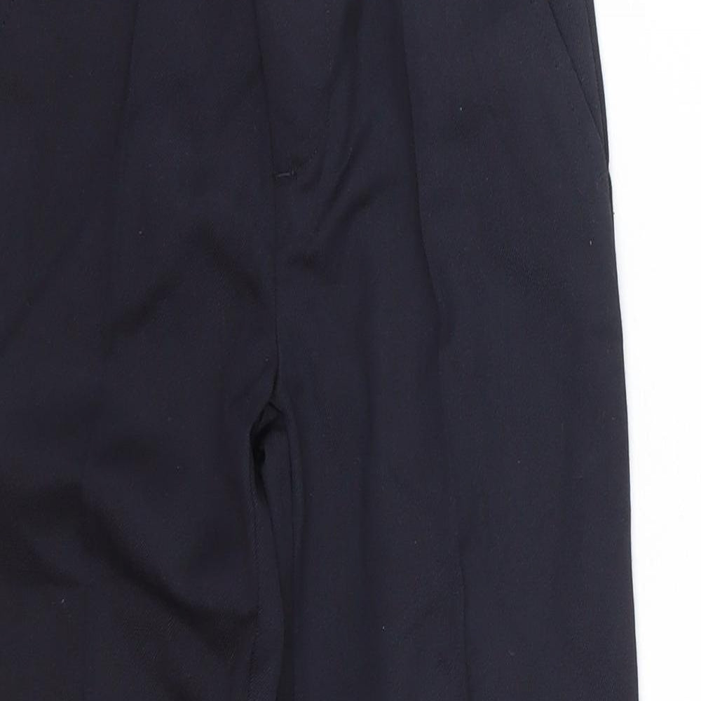 Lily & dan Boys Blue  Polyester Dress Pants Trousers Size 6-7 Years  Regular  - School uniform