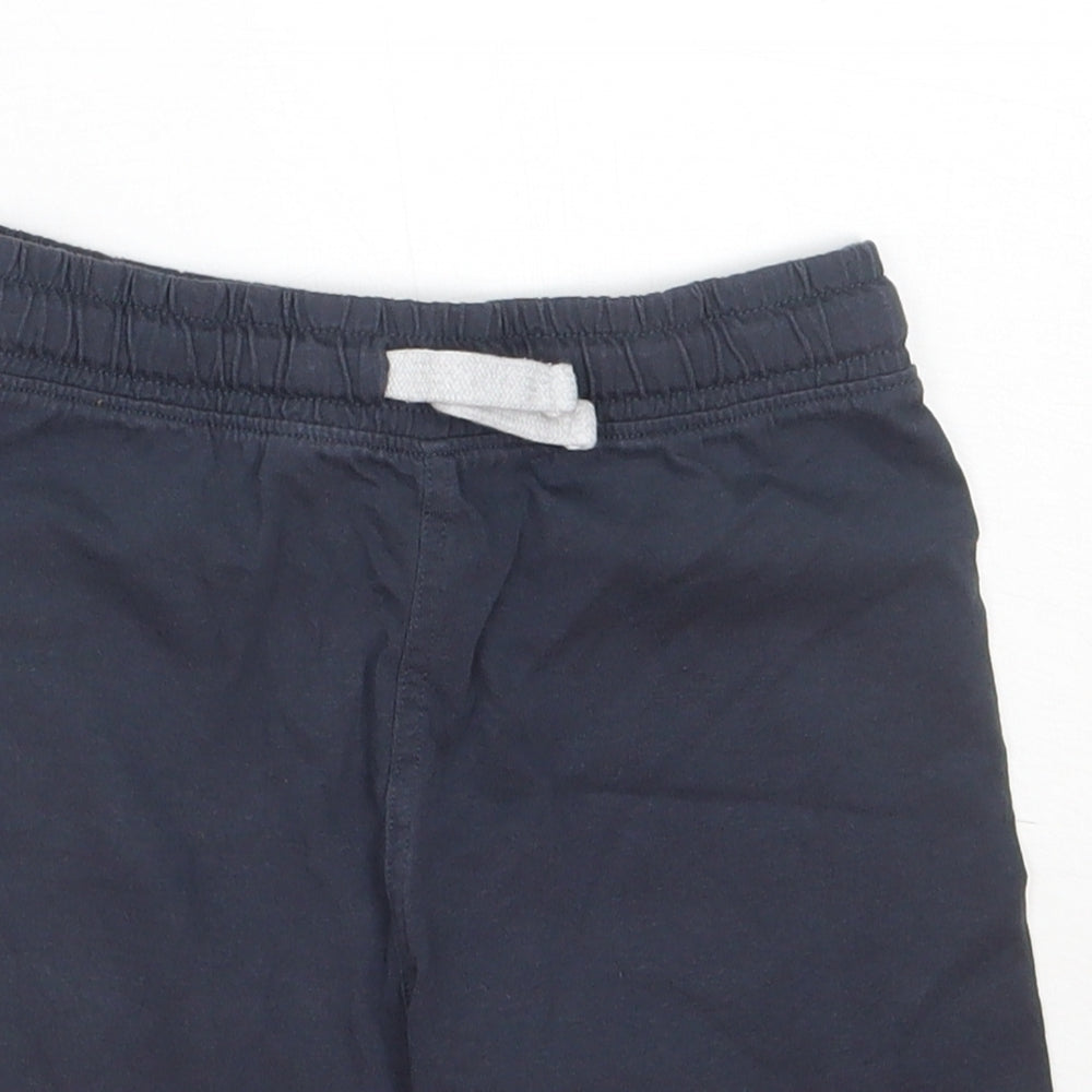 Nutmeg Boys Blue Striped Cotton Sweat Shorts Size 4-5 Years  Regular