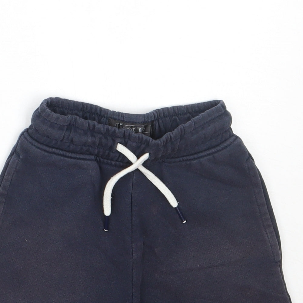 NEXT Boys Blue  Cotton Sweat Shorts Size 6 Years  Regular