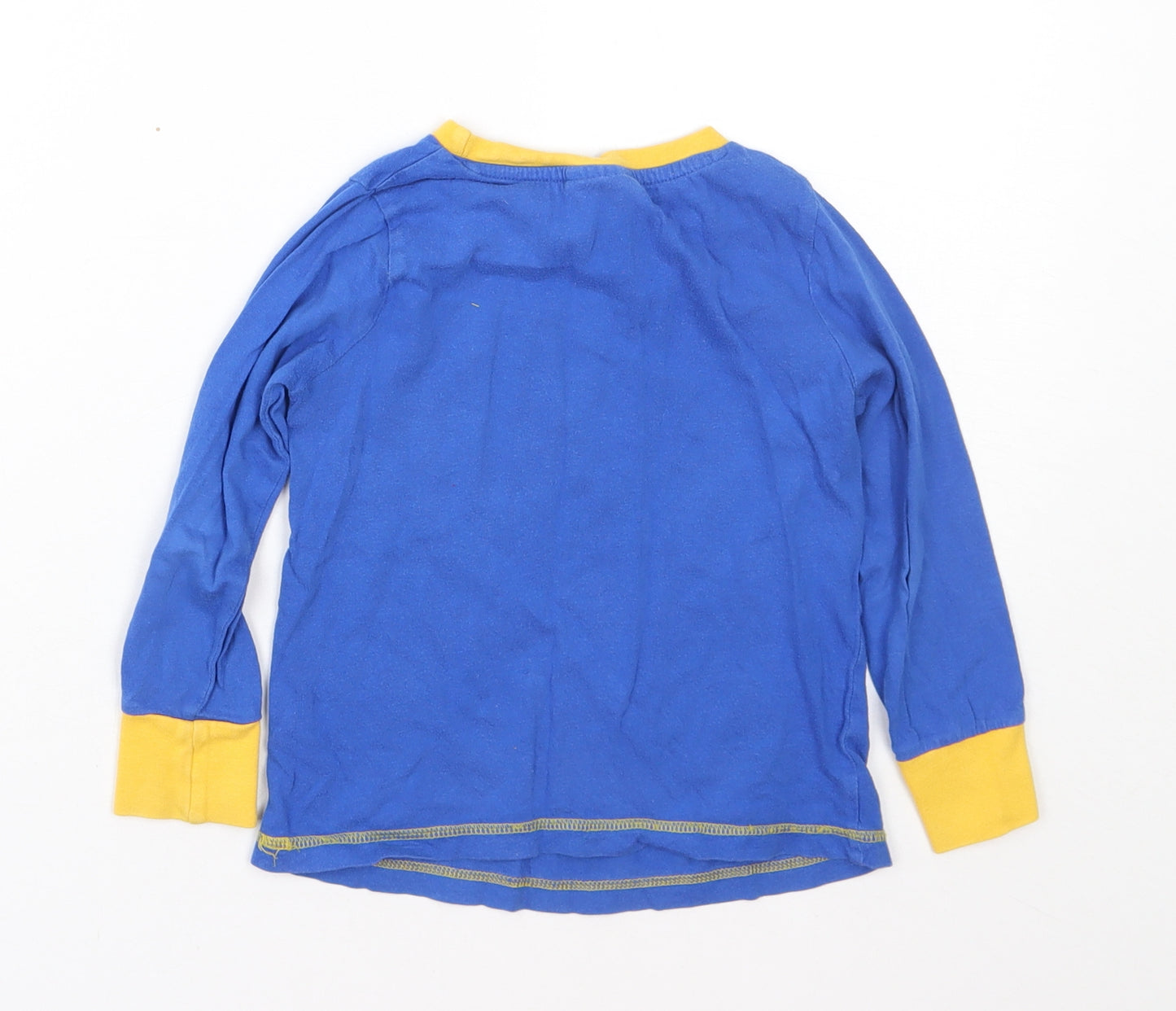 George Boys Blue  Cotton  Pyjama Top Size 3-4 Years   - Peppa pig