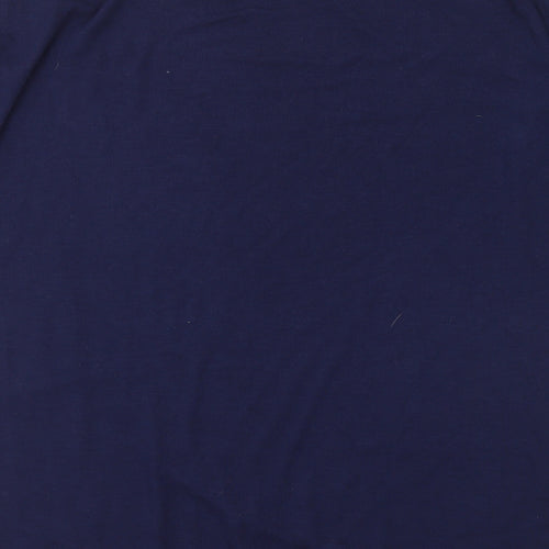 Studio Womens Blue Round Neck  Polyester Pullover Jumper Size 12