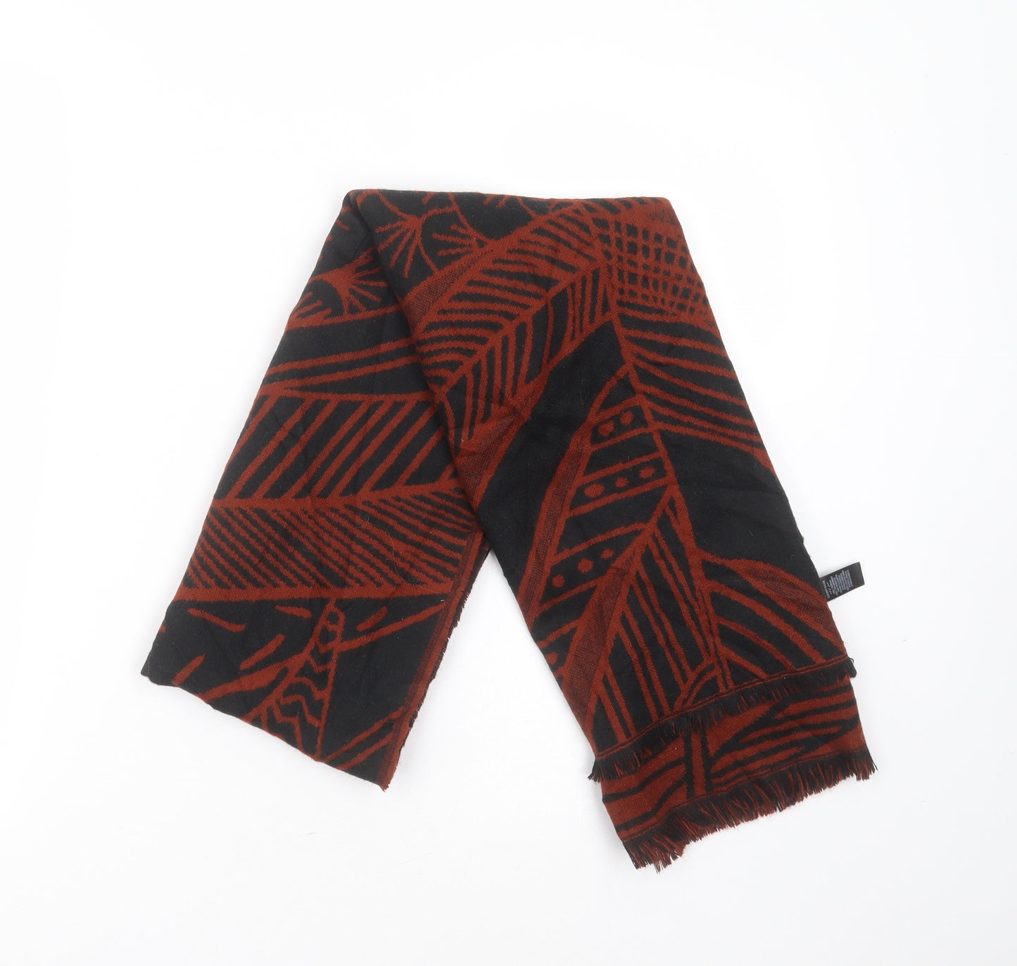 Marks and Spencer Womens Black Geometric Acrylic  Scarf