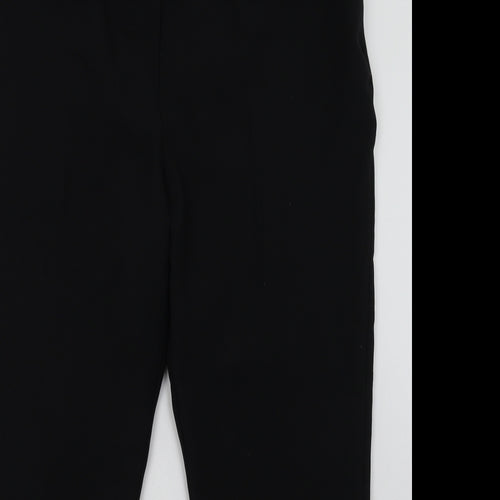 bonmarch Womens Black  Polyester Trousers  Size 18 L30 in Regular Hook & Eye - Tapered