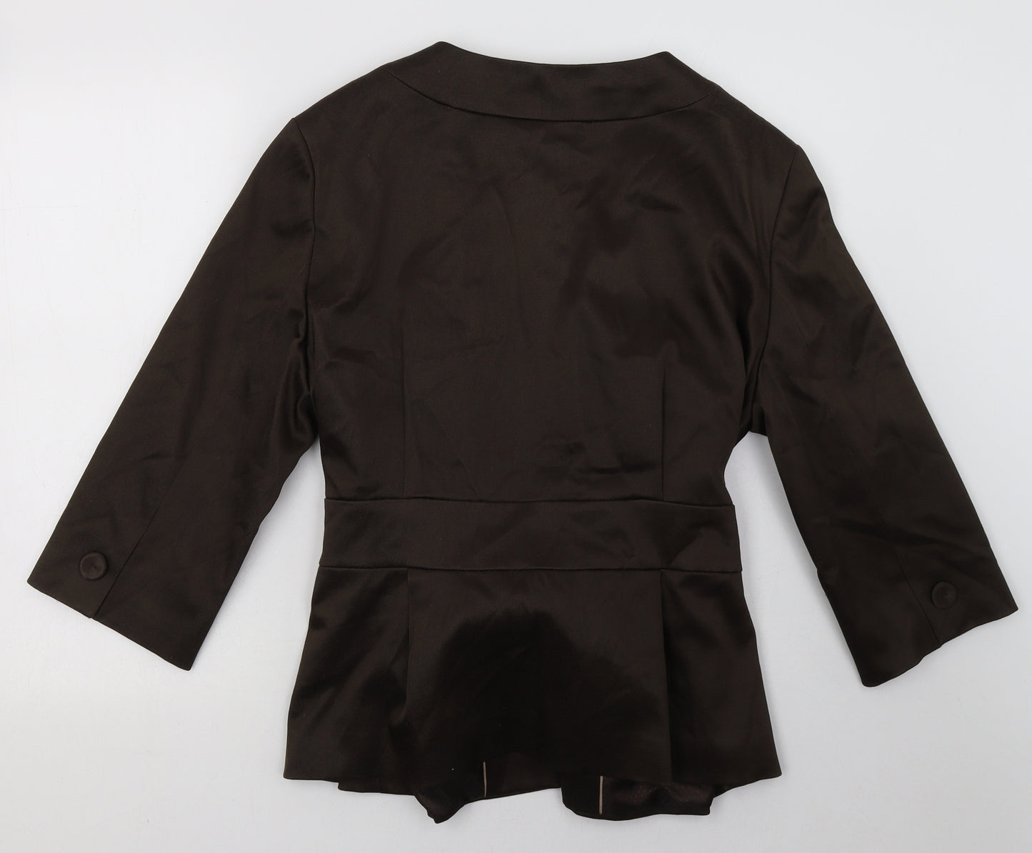 Laura Ashley Womens Brown   Jacket  Size 20  Button