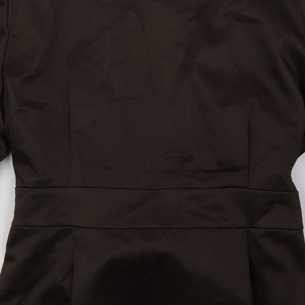 Laura Ashley Womens Brown   Jacket  Size 20  Button