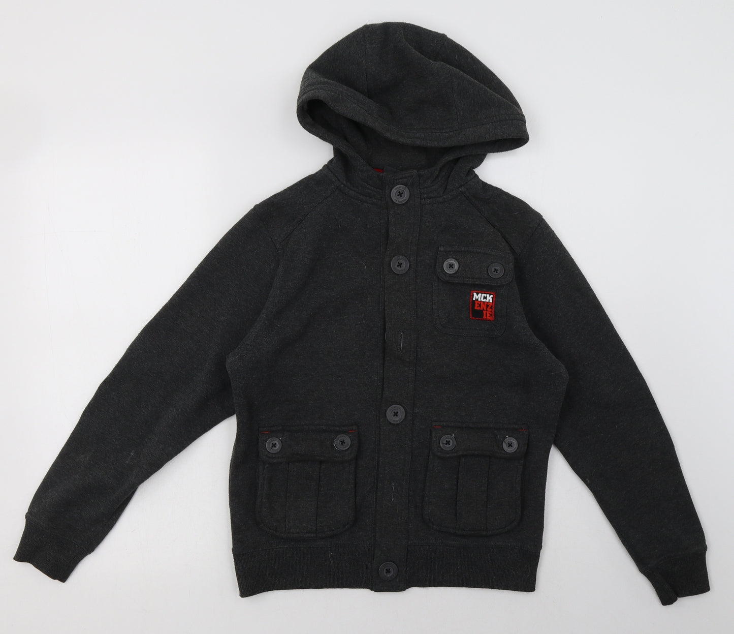 McKenzie Womens Grey   Jacket  Size M  Button