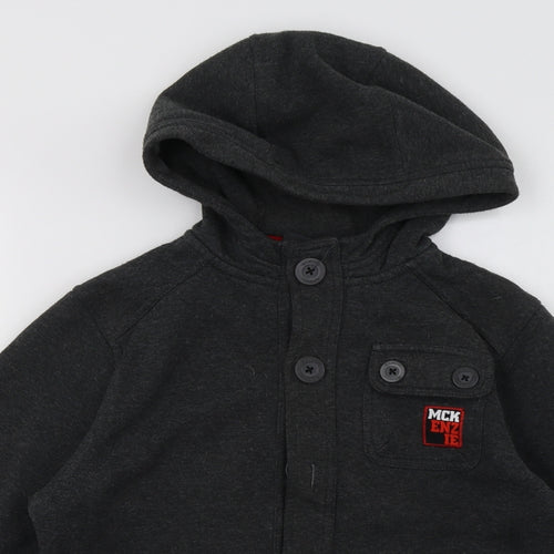 McKenzie Womens Grey   Jacket  Size M  Button