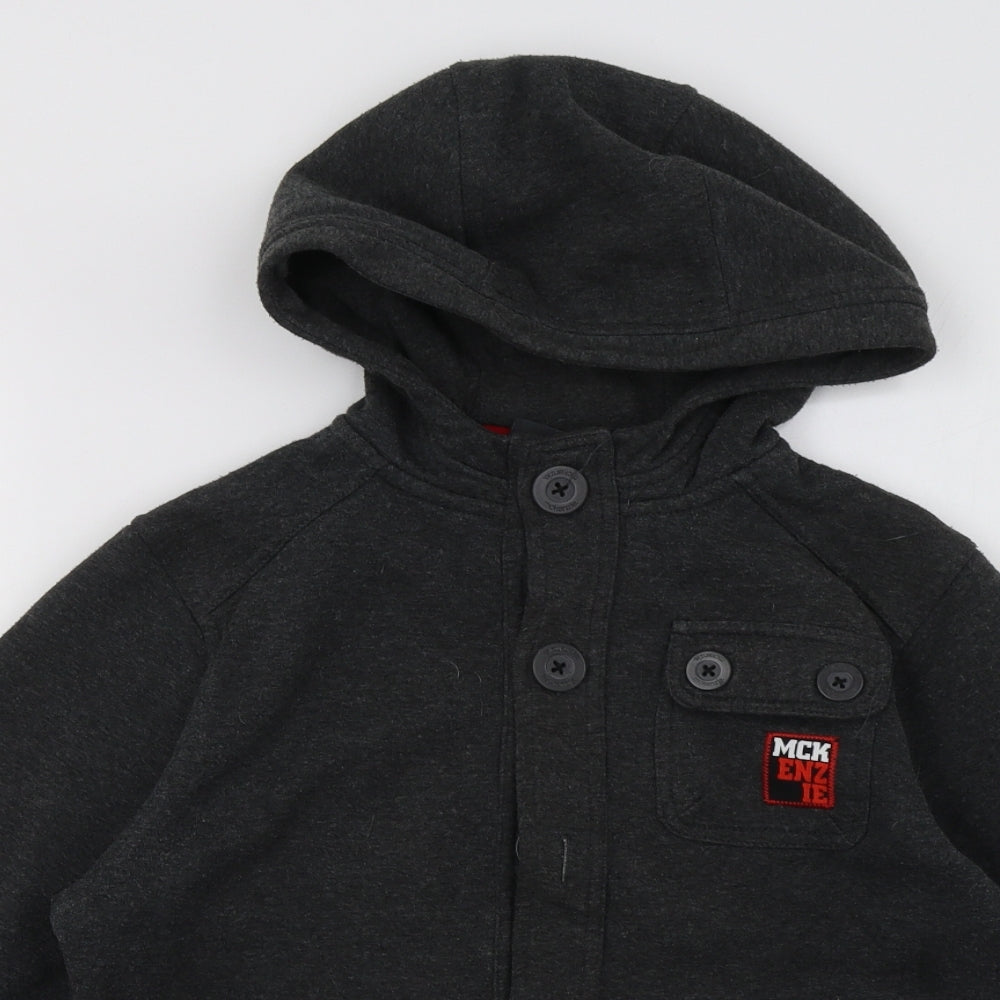 McKenzie Womens Grey   Jacket  Size M  Button